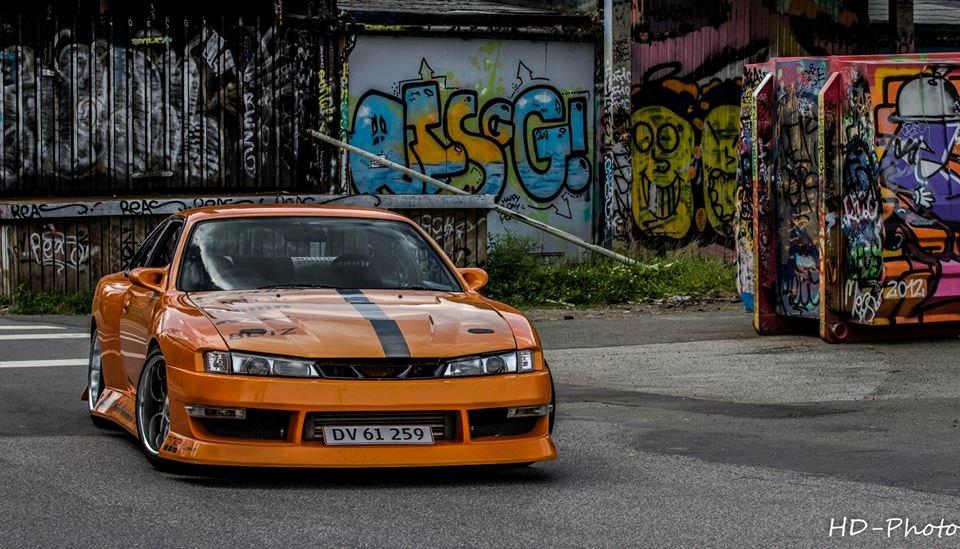 Nissan Silvia S14 a "WIDE" SOLGT billede 5