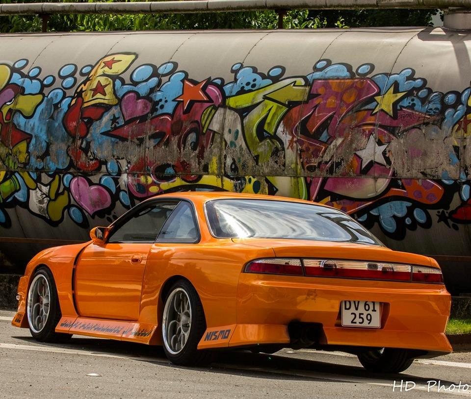 Nissan Silvia S14 a "WIDE" SOLGT billede 8