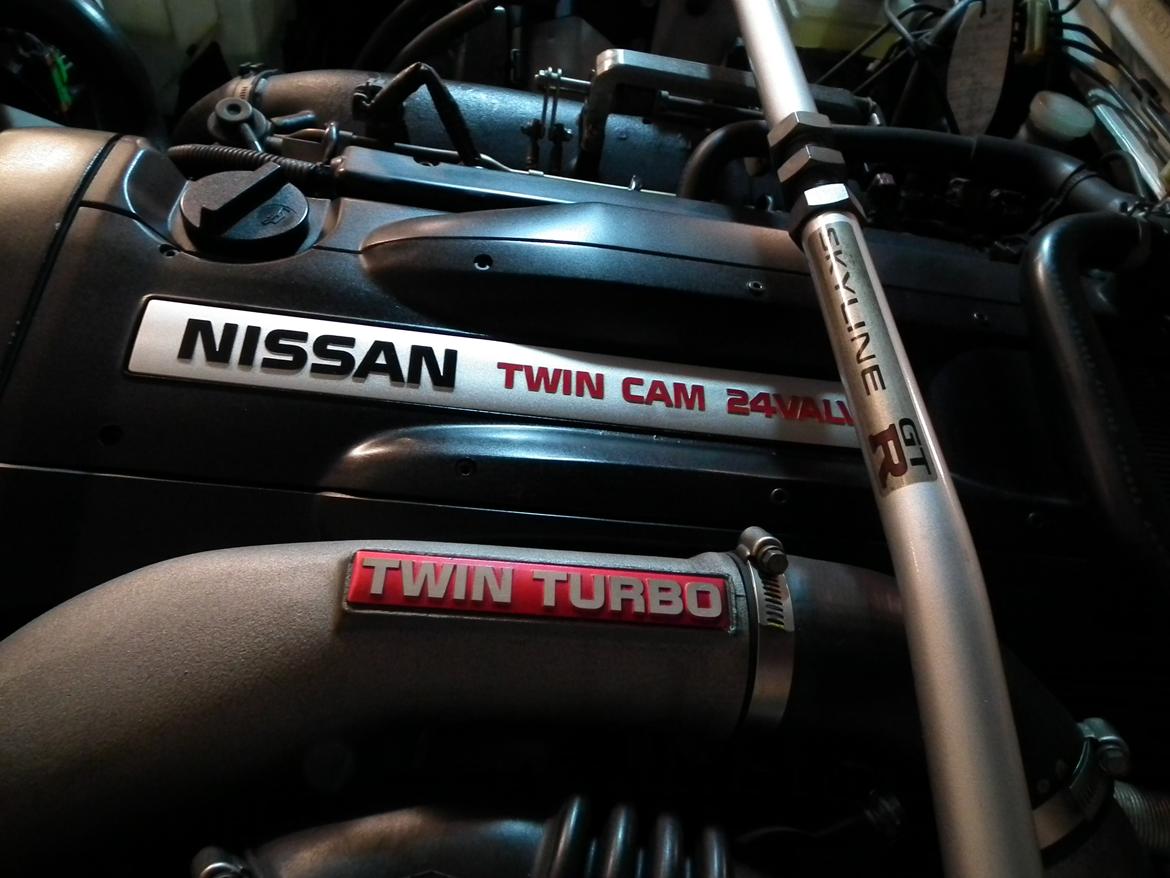 Nissan Skyline R33 GTR - STD looking RB26DETT motor rum billede 8