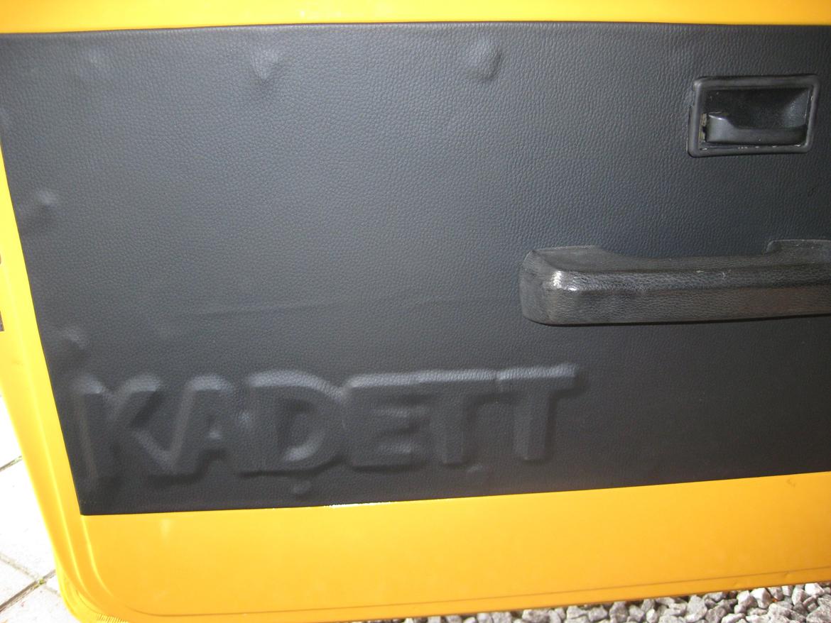 Opel Kadett C Limo - Hjemmelavede dørbeklædninger 1,0 billede 12