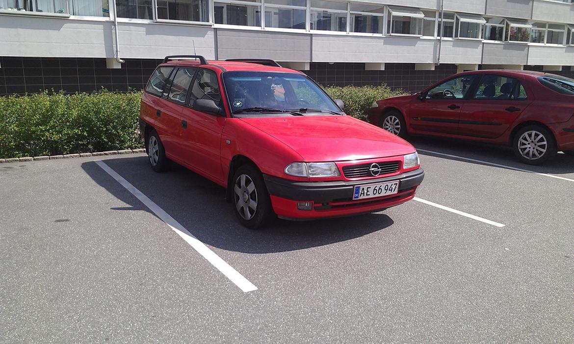 Opel Astra f 1,6 8v stc club - nu med astra g sideblink og helt nye vinterhjul billede 14