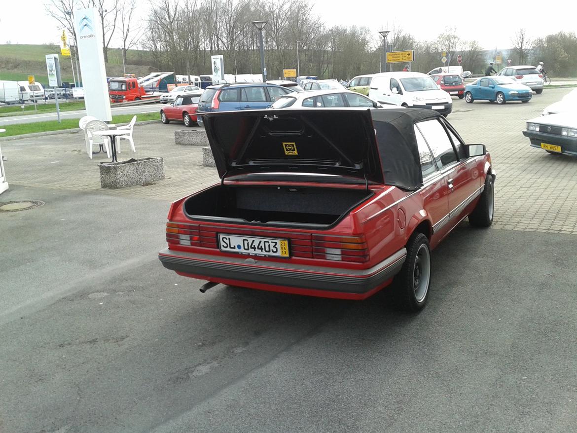 Opel Ascona C 1,8i GT Cabriolet - Afhentningen i Tyskland billede 27