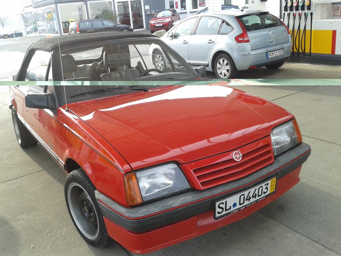 Opel Ascona C 1,8i GT Cabriolet - På vej hjem fra sælger billede 29