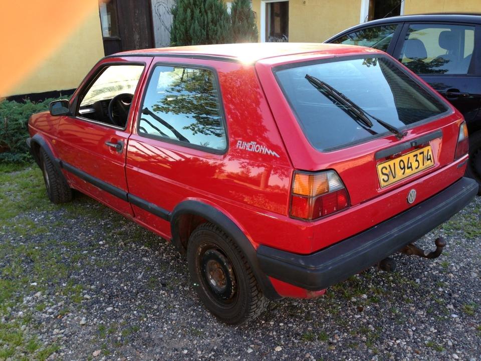 VW golf II TD function - forrige ejer billede 10