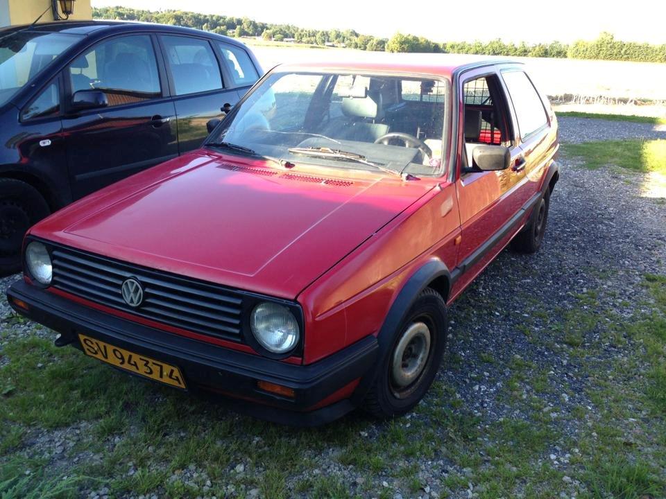 VW golf II TD function - dengang forrige ejer lige havde fået den billede 9