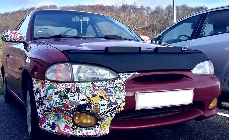 Hyundai Accent *Stickerbombed* billede 17