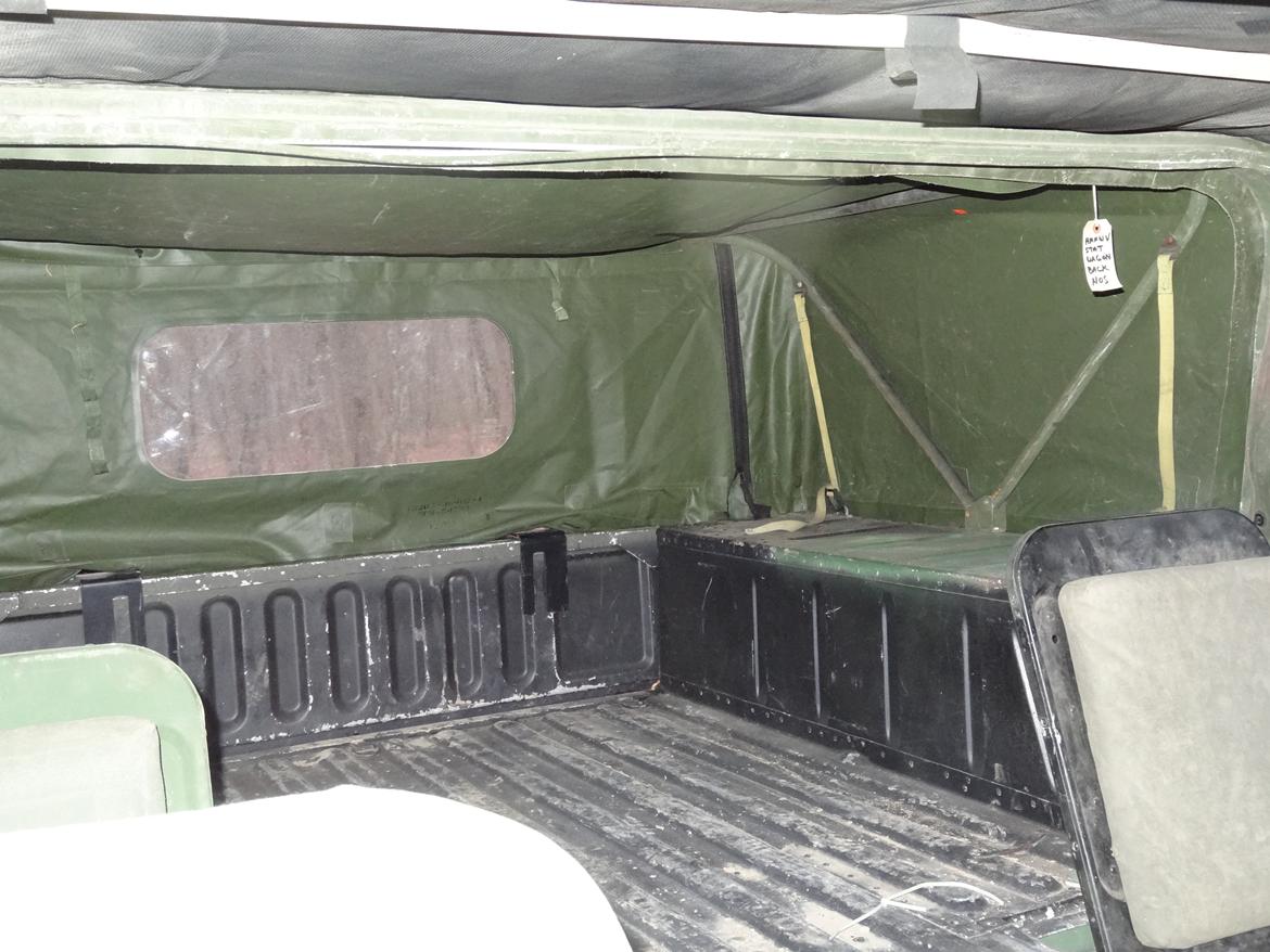 Amerikaner HMMWV - Cargo room billede 13