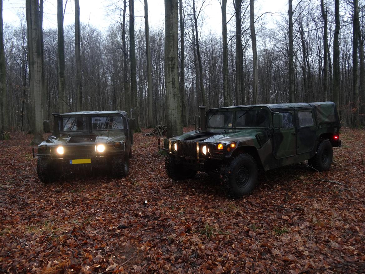 Amerikaner HMMWV - Også en 86'er som han fik for et par år siden! billede 18