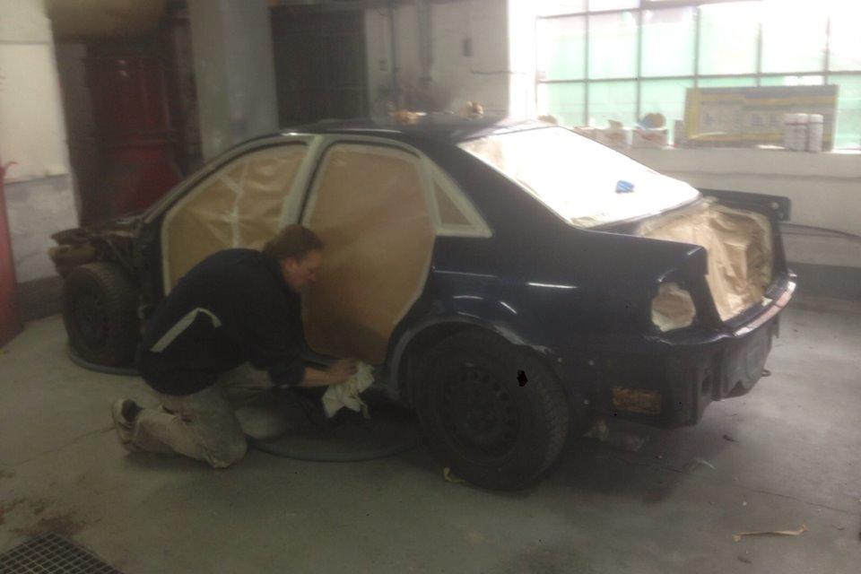 Audi a4 - så bliver der kælet lidt for den gamle audi :-) billede 2