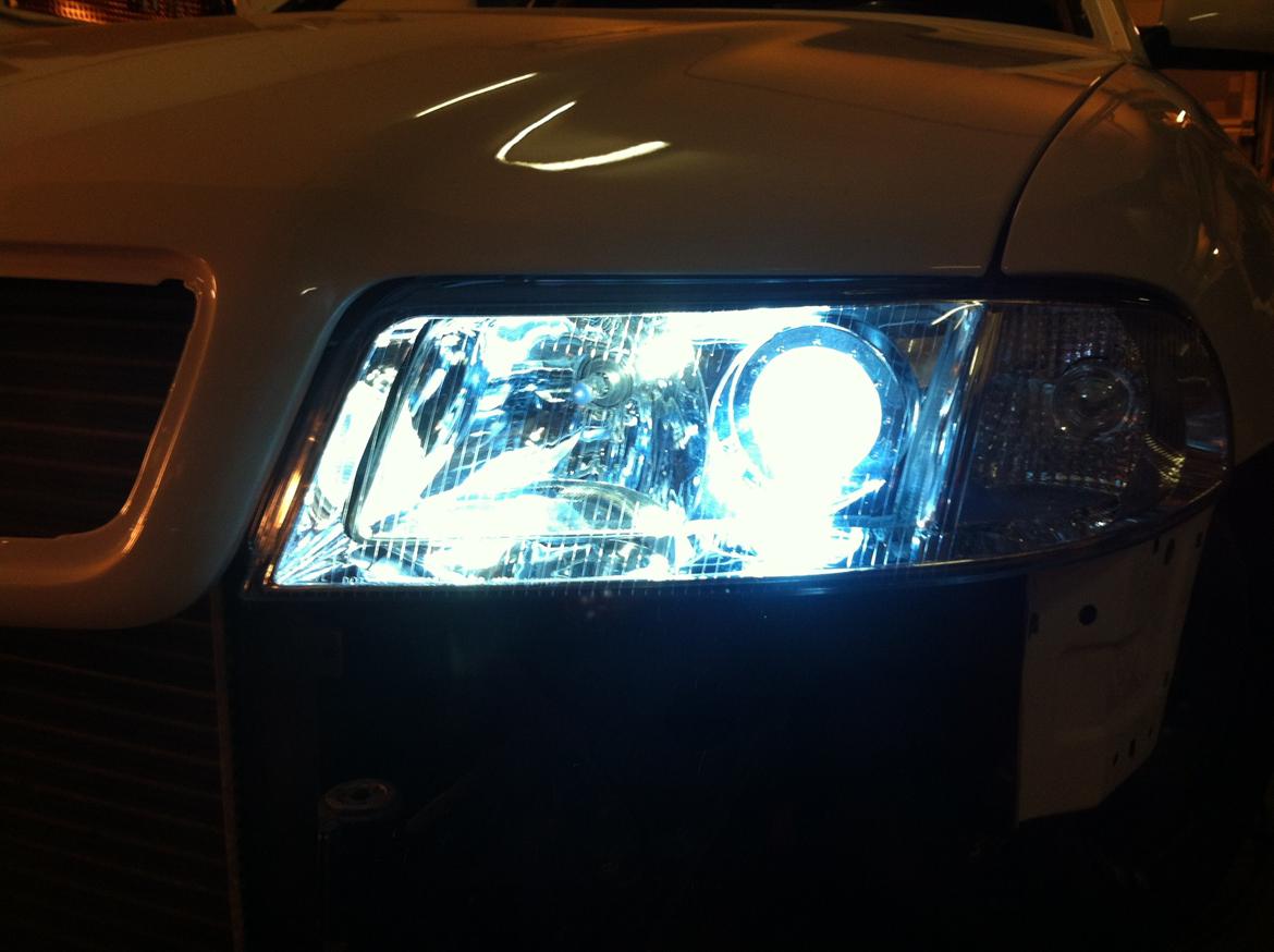 Audi a4 - nye face lift lygter 2000 model nice billede 12