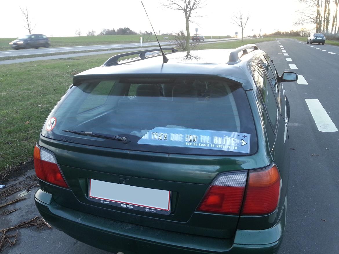 Nissan Primera SLX W11 STC - Så træk dog ind til højre, 
Når du kører på motorvejen. billede 6