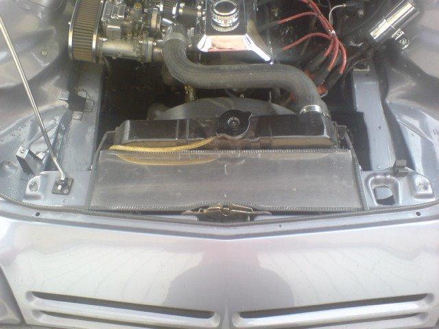 Opel Manta b ''solgt'' - Plade foran køler, krom billede 13