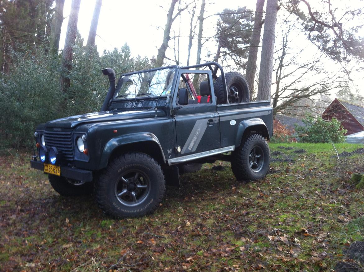 Land Rover Defender 90 - Topløs! billede 1