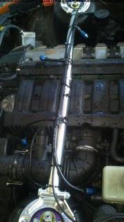 BMW E 36 325 Coupé "banebil" - Dyser til brandslukning ved motorbrand billede 12