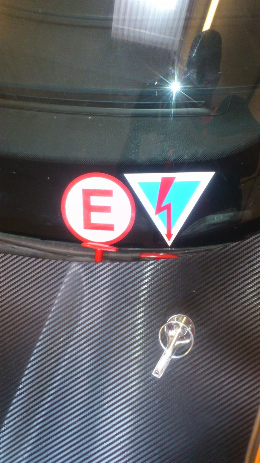 BMW E 36 325 Coupé "banebil" - Aktiverings greb til brand slukker og motor billede 22