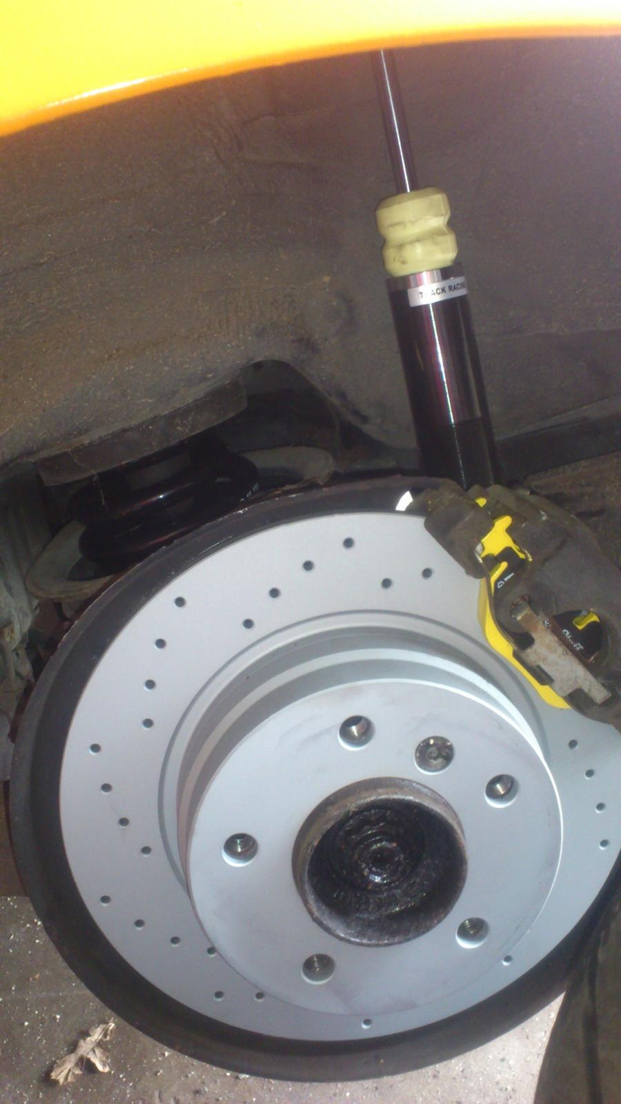 BMW E 36 325 Coupé "banebil" - Org bagbremser med EBC yellow stuff klodser billede 29