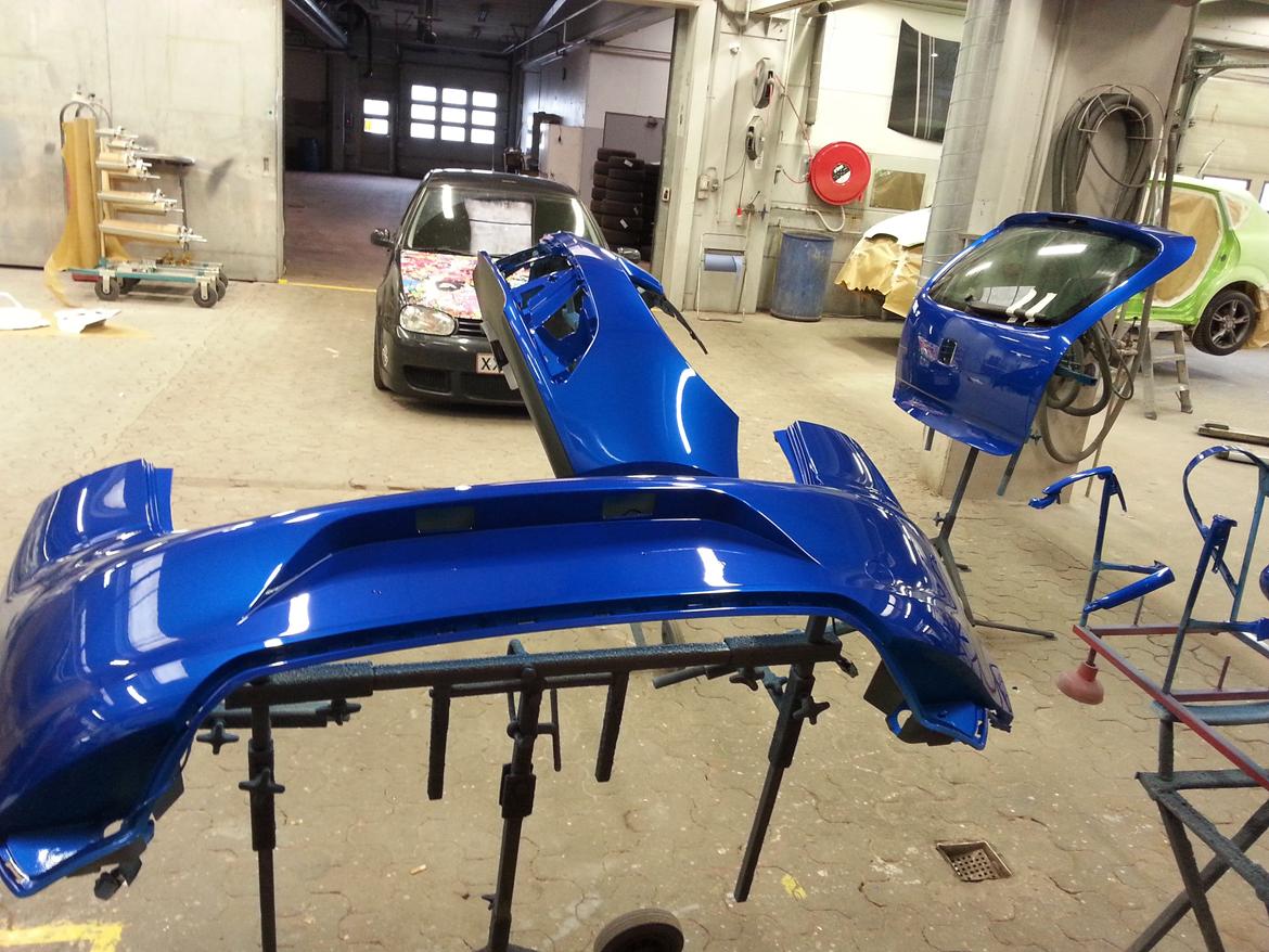 Seat altea FR - lige da jeg tog delene ud af kabinen - efter jeg havde malet dem billede 6