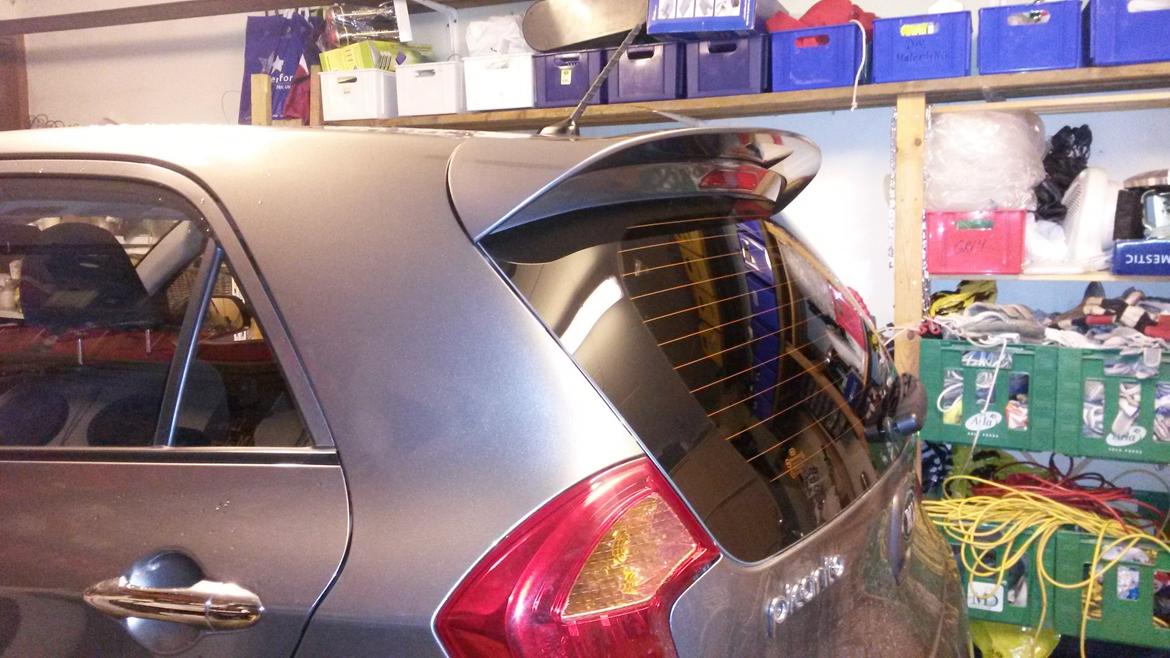 Kia Picanto - Så blev der sat hækspoiler på d 13/1-14 billede 15