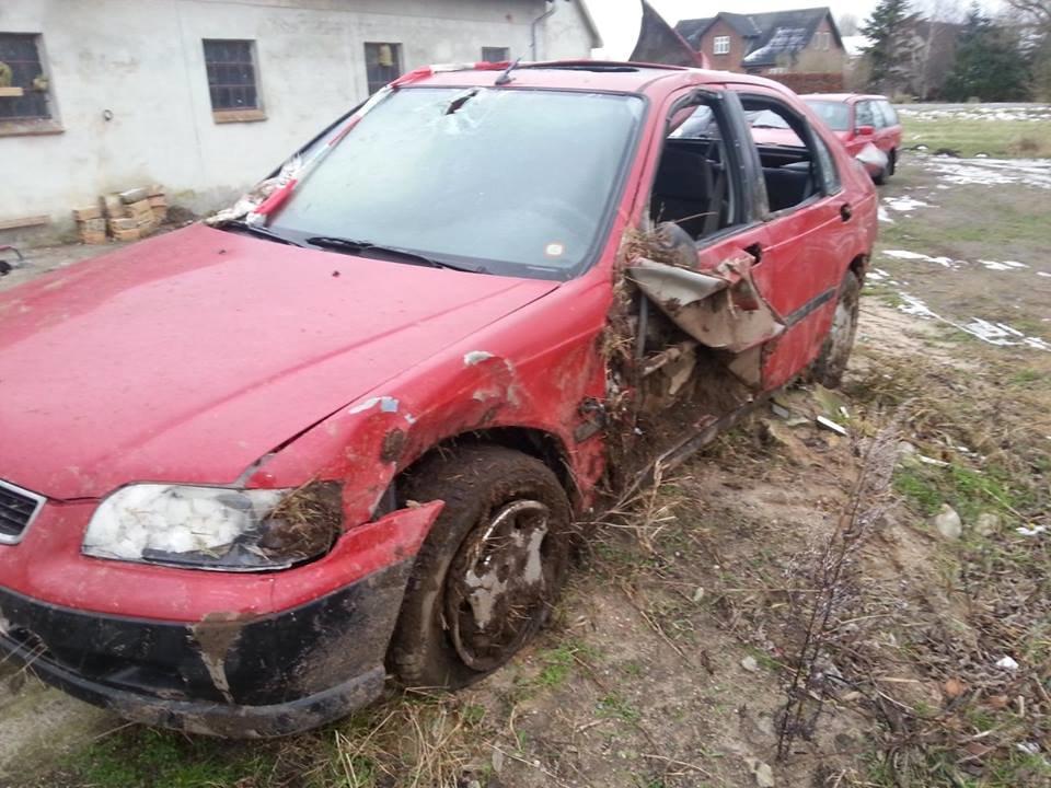Honda Civic - Hvordan den endte... Efter et møde med en grøft. billede 8