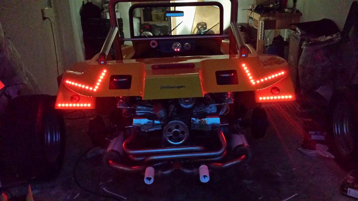 VW Beach Buggy - LED strips afstemt i lysstyrke. billede 4