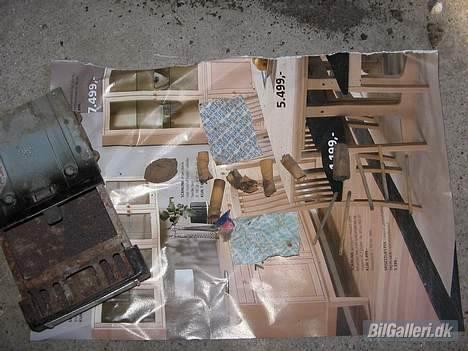 Opel Rekord-Olympia p1 - askebæret tømmes bare for sjov cool skodder fra før 85 ;-) billede 5