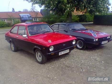 Ford capri 2.8i (under kniven) - min kammis rallye vogn kørte,  sku fee nok hehe billede 16