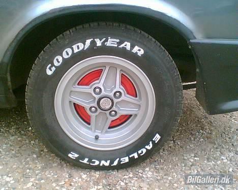 Ford capri 2.3/2.8i  - 6*13 rs fælg er lige blevet pulverlakeret.         til SALG billede 19