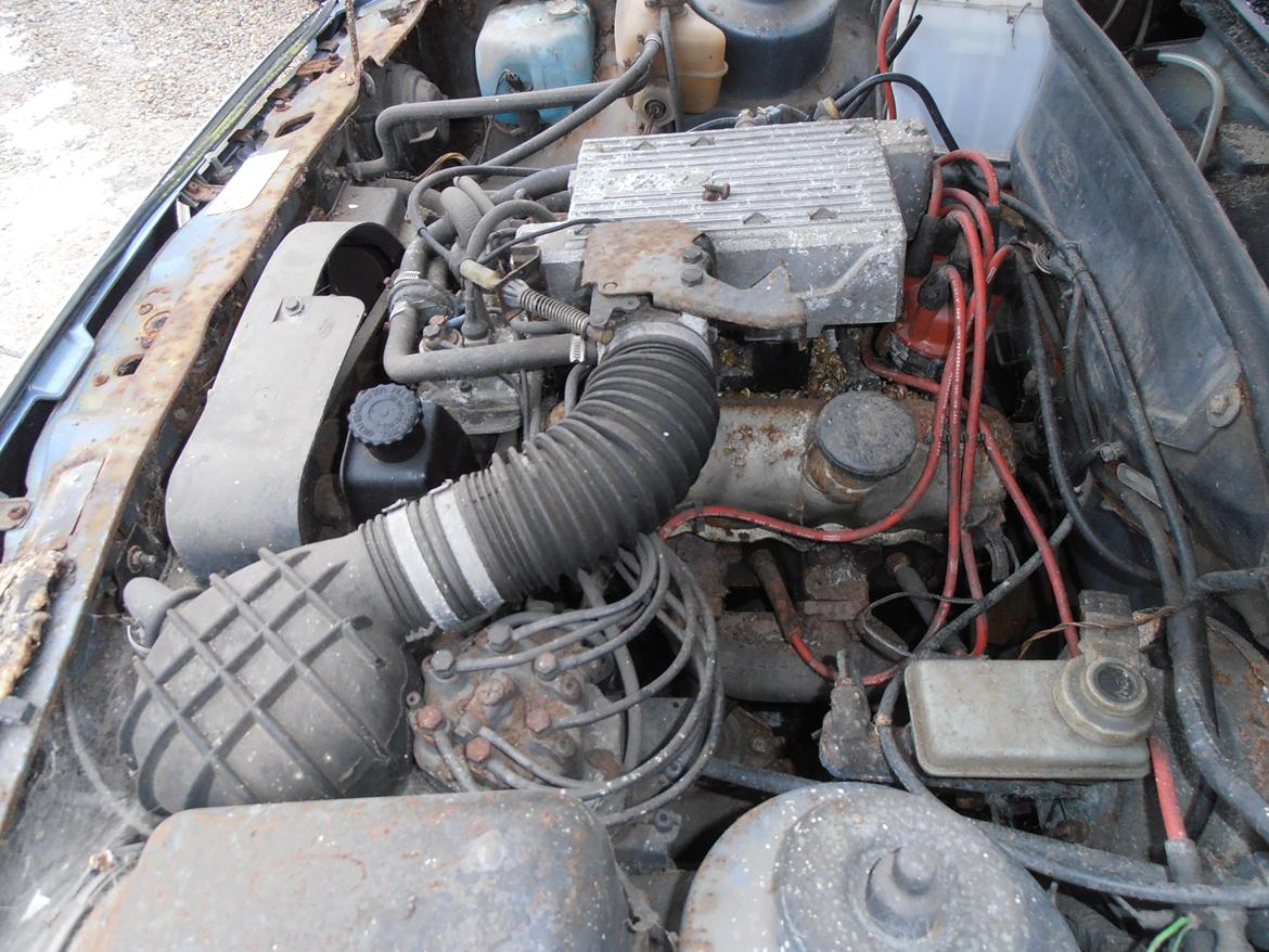 Ford Sierra XR4I MK1  SKROTTET PGA RUST billede 10