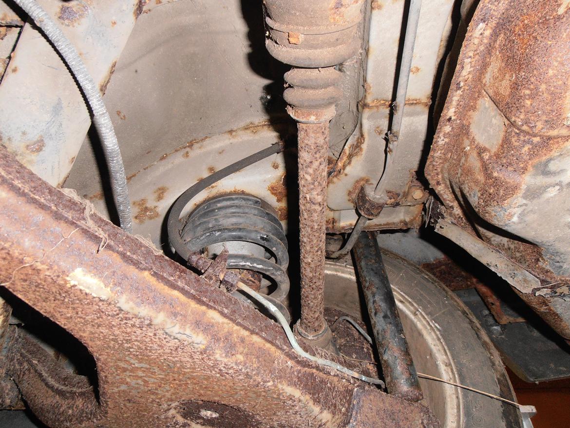 Ford Sierra XR4I MK1  SKROTTET PGA RUST billede 12