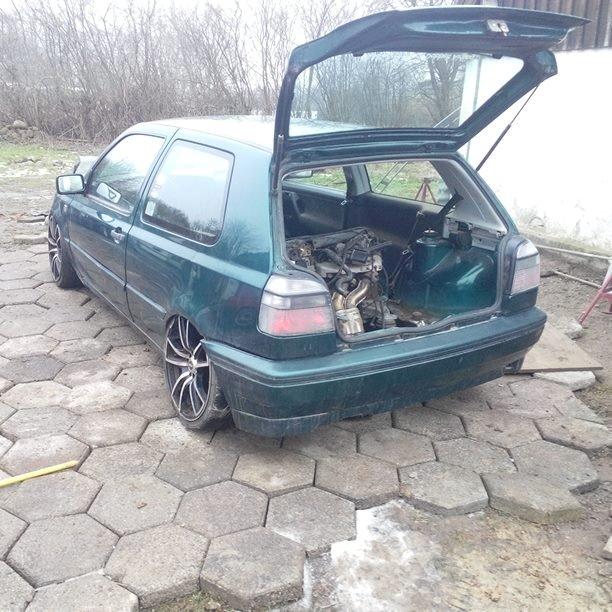 VW Golf Mid-Engine vr6 biturbo billede 2