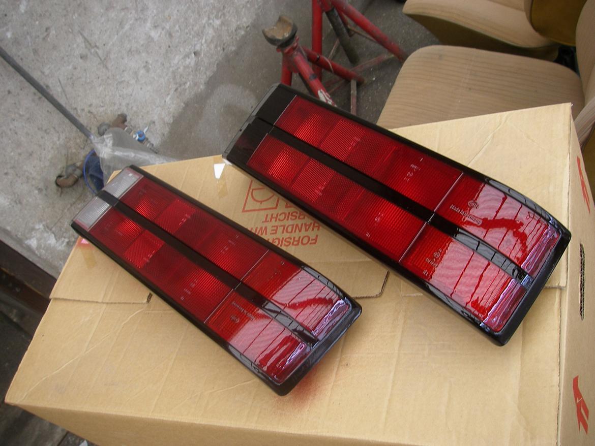 Opel Rekord E1 2dørs - Moddede baglygter..  billede 31