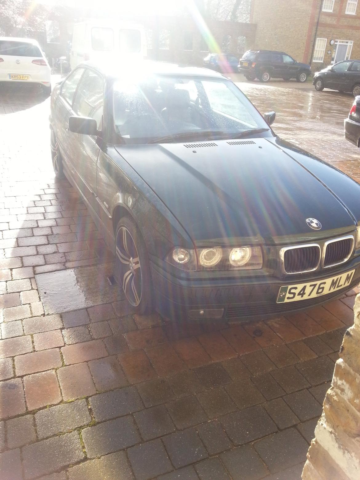 BMW 328i E36 AKA Green Shitskidbox #DØD# billede 5