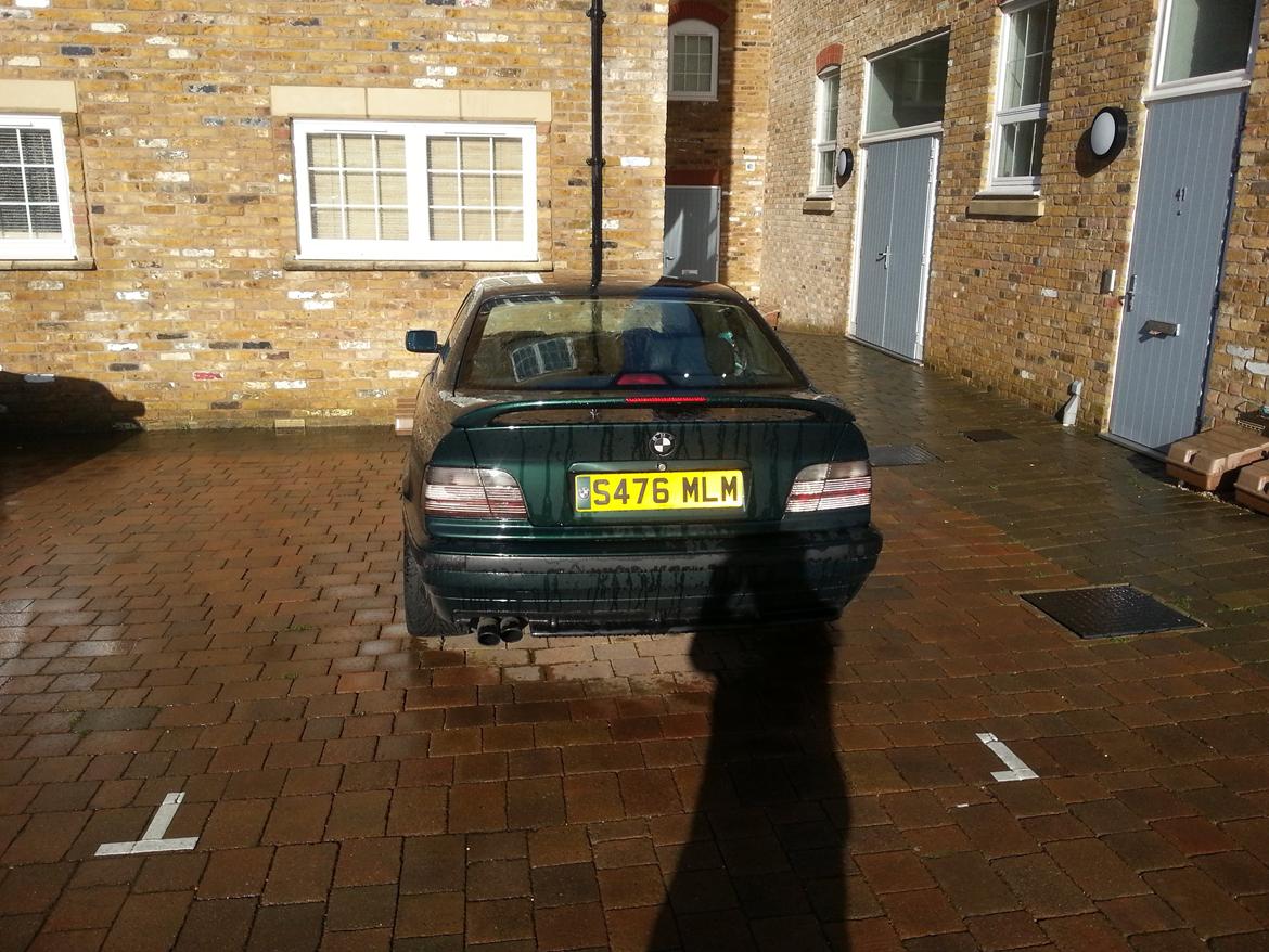 BMW 328i E36 AKA Green Shitskidbox #DØD# billede 14