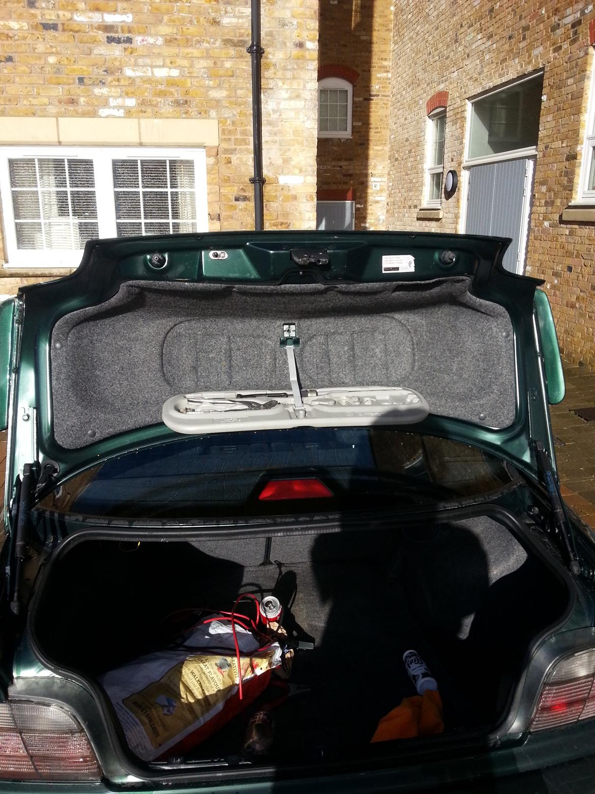 BMW 328i E36 AKA Green Shitskidbox #DØD# billede 15