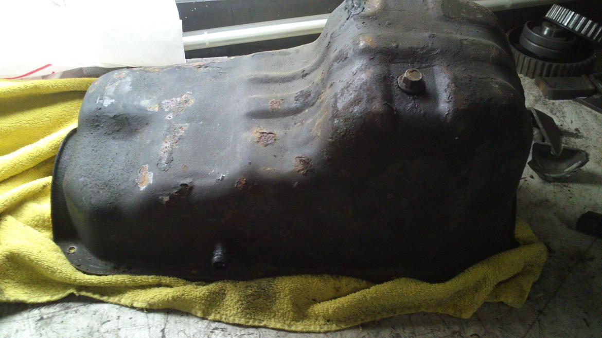 Opel rekord c 1,8 Turbo - bundkarret kan umuligt være der sådet skalbygges kraftigt om billede 33