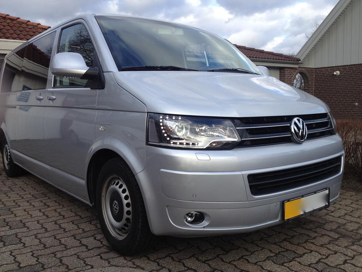 VW Transporter T5 Kombi Lang billede 8