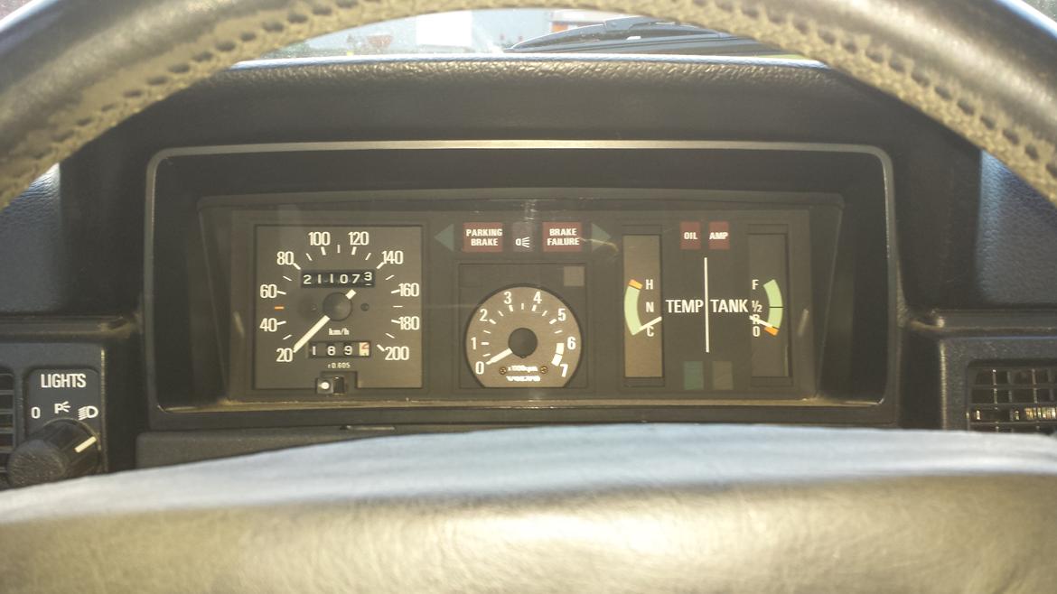 Volvo 240 GLE. billede 13