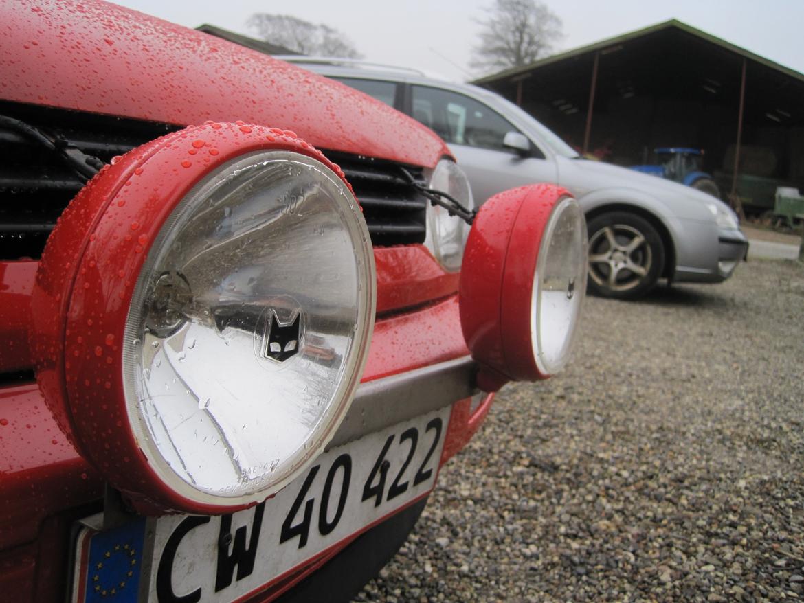 VW Golf III - S.E.V. Marchal 902 fjernlygterne. Dejligt i de mørke tider.  billede 9