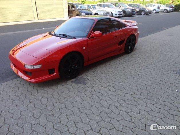 Toyota MR2 - Klær den godt med Borbet blank sorte fælge. billede 12