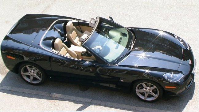 Chevrolet Corvette C6 Convertible - Nypoleret og taget oppe fra lejligheden billede 1