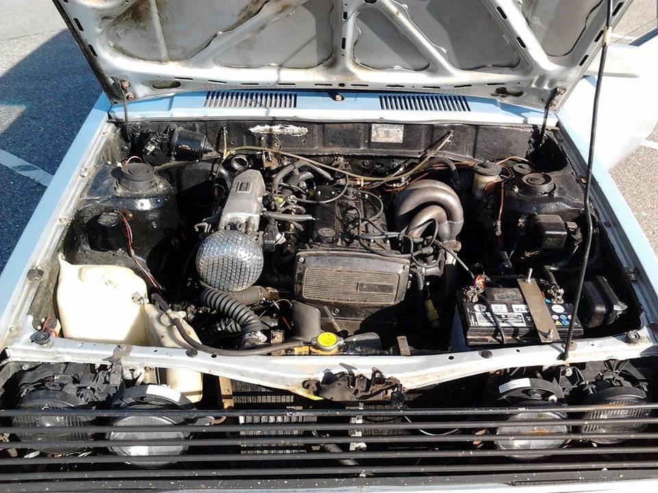 Toyota Corolla KE70 4AGE T-VIS Bigport JDM - Før renovering billede 14