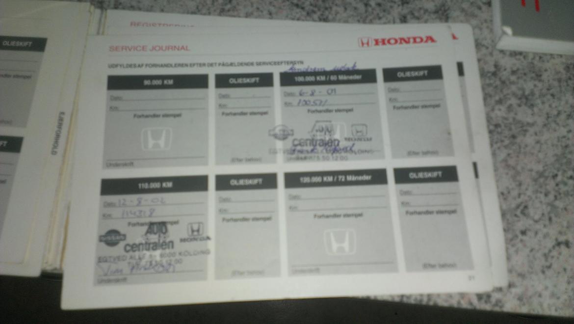 Honda Civic VTI billede 16