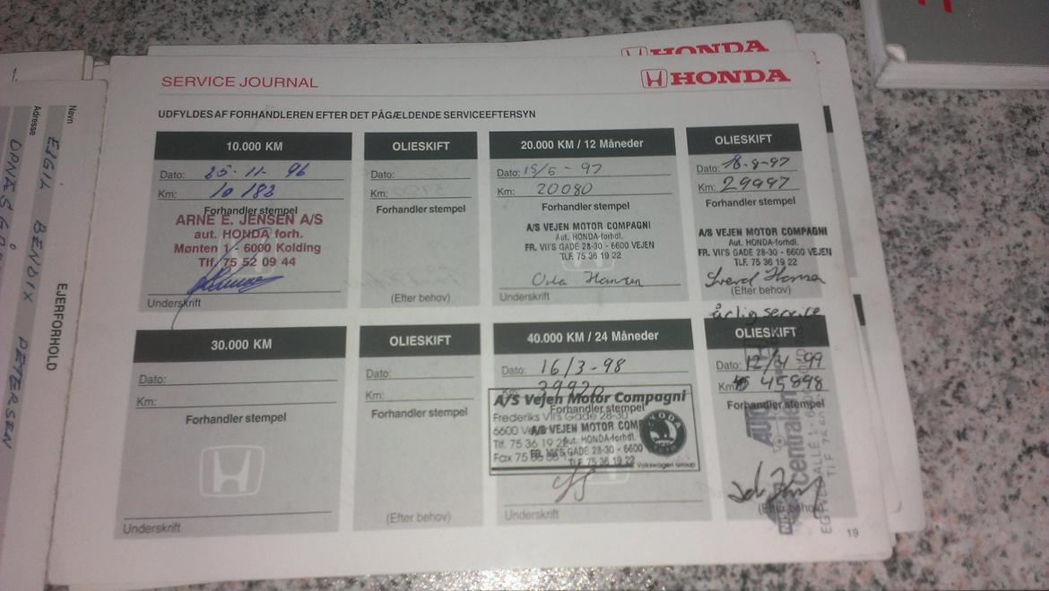 Honda Civic VTI billede 14