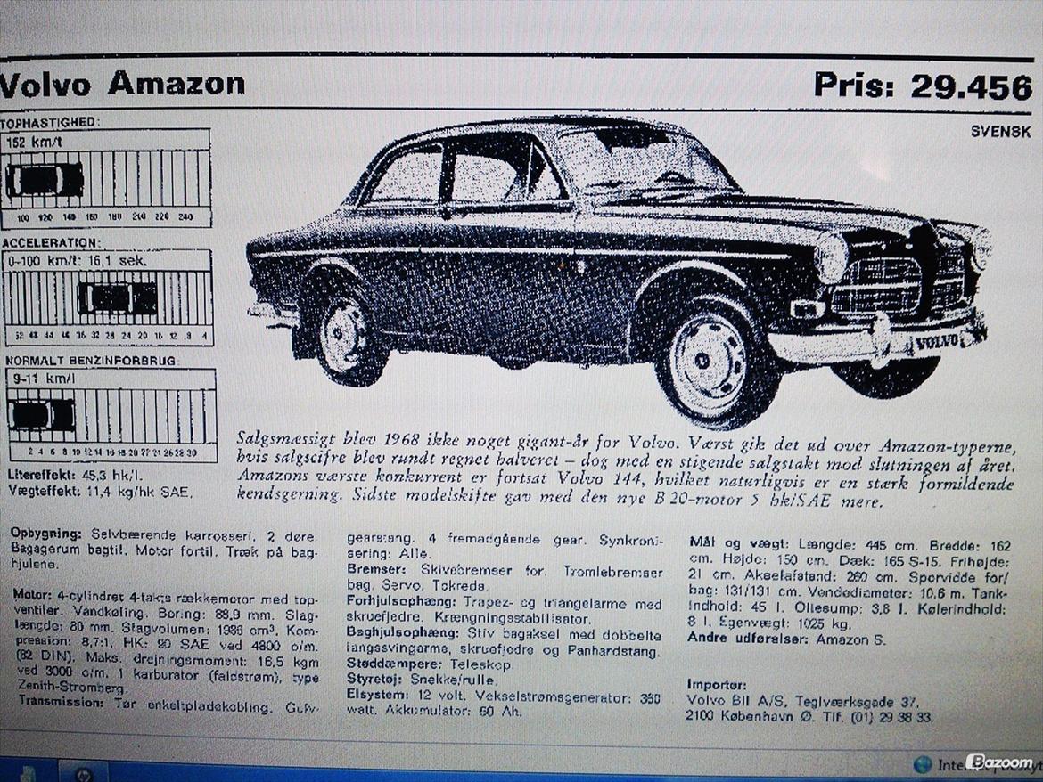 Volvo Amazon 121 billede 22