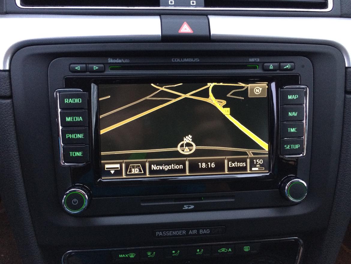 Skoda Superb 1,6 TDI CR DPF Ambition Combi Greenline - S billede 9