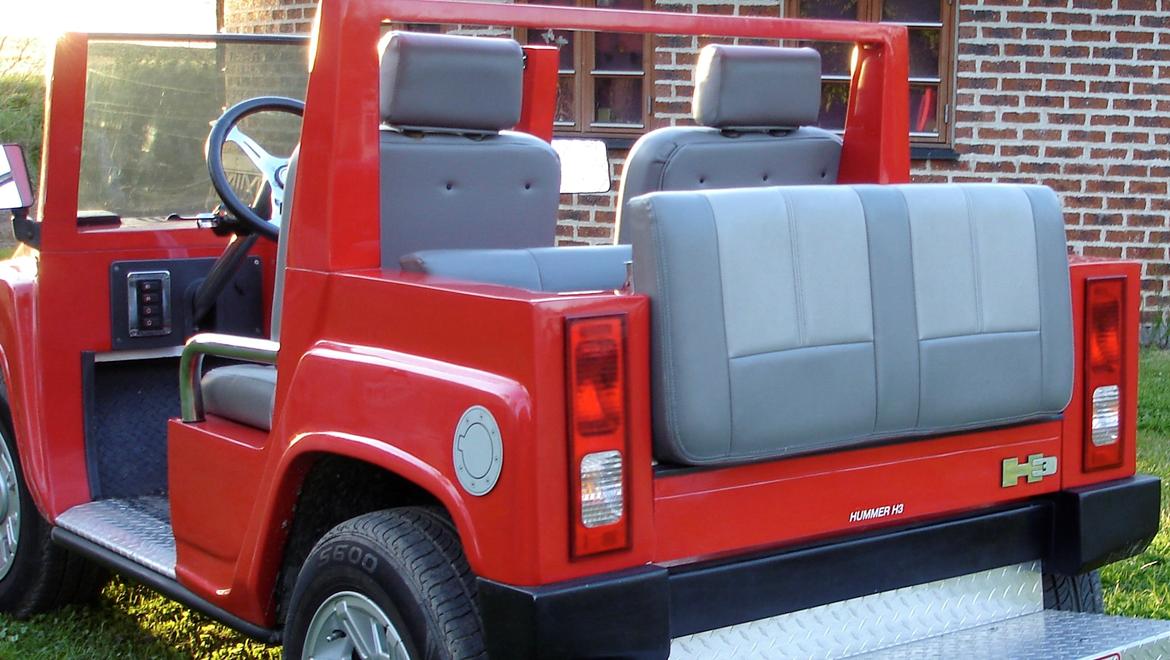 Hummer Bellier.  Mini Hummer H3, Elbil ( golfvogn). billede 14