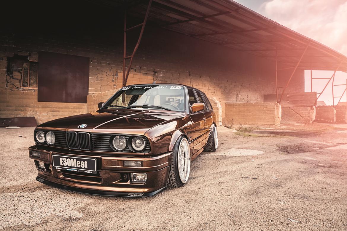 BMW e30 330D touring - M-tech 2 - Brownie billede 3