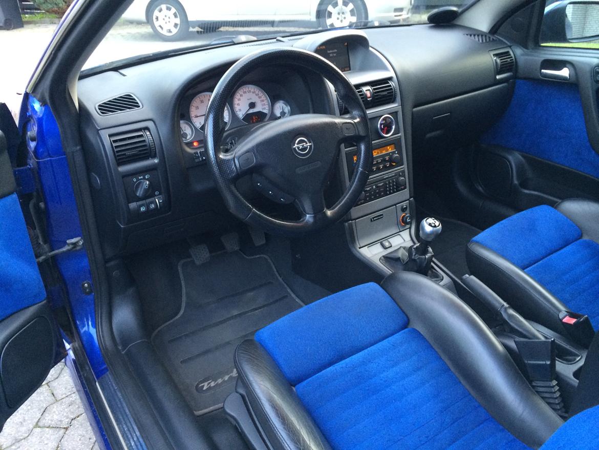 Opel Astra Coupe Turbo Bertone Linea Blue billede 7