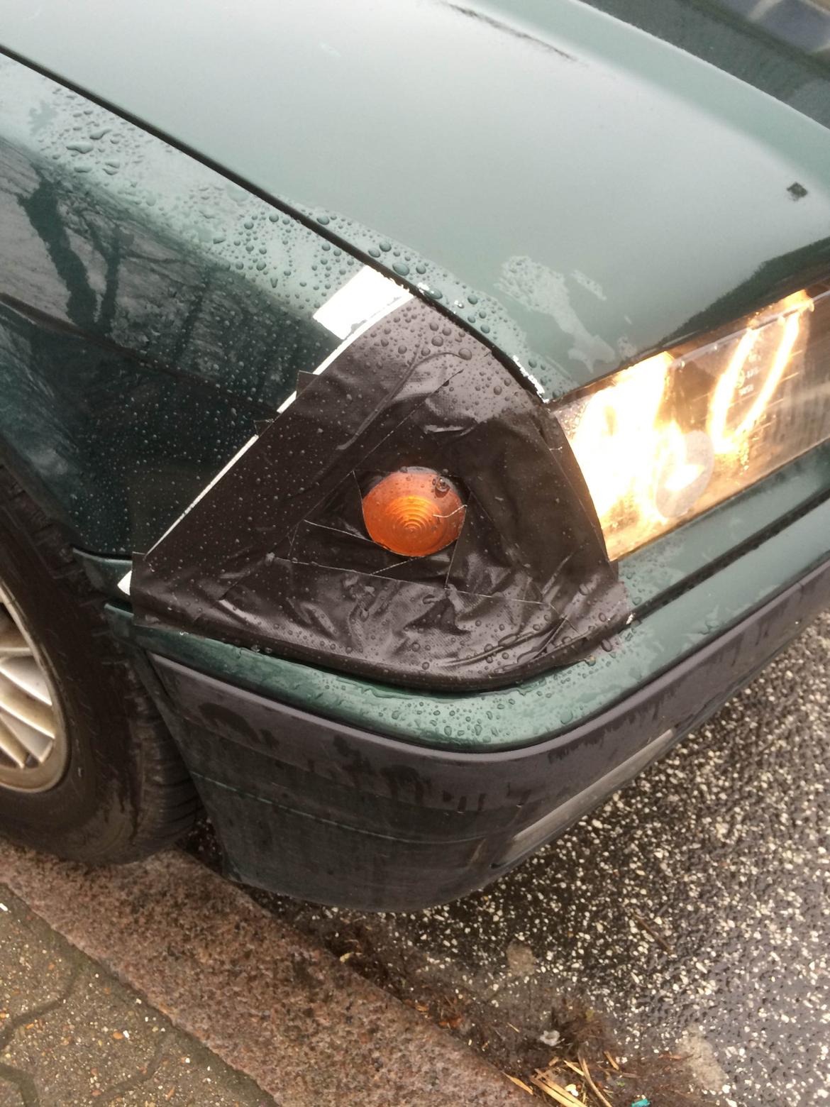 BMW 328i E36 AKA Green Shitskidbox #DØD# - Custom preformance retro ultra light classic Lucas blinklys billede 17