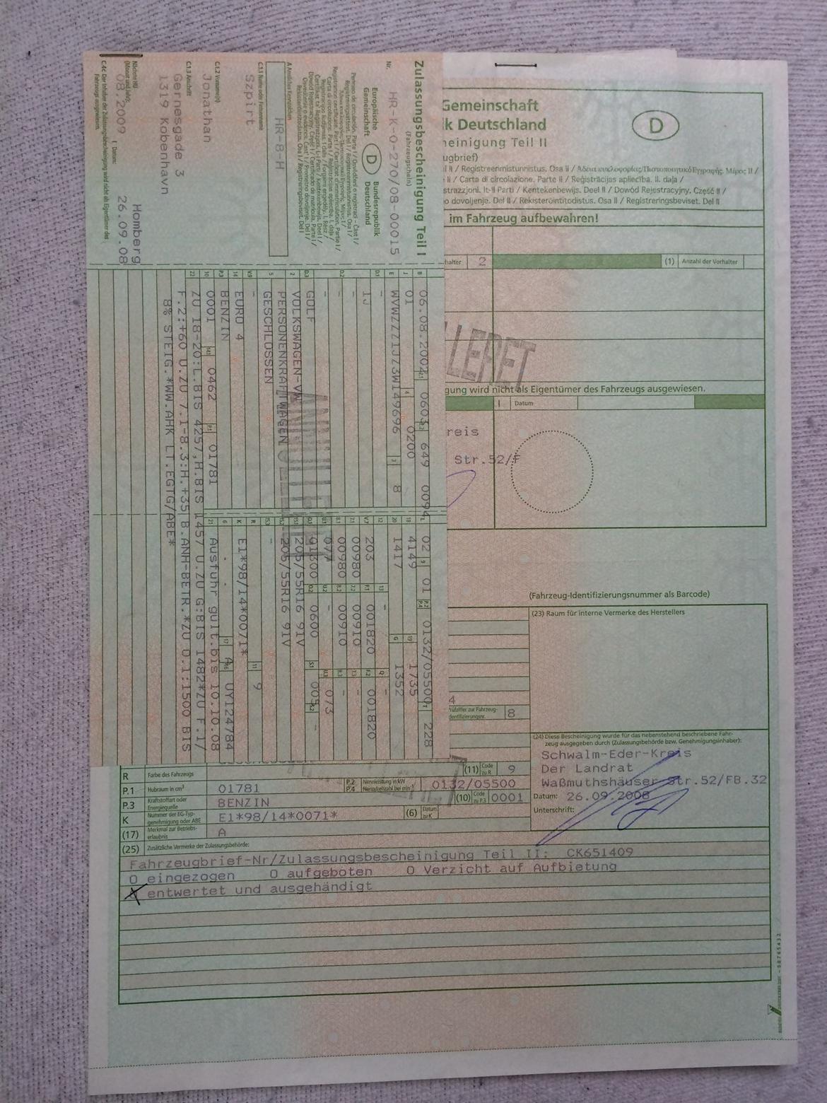 VW Golf 4 1.8 T GTI 180 hk billede 15